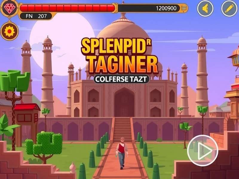 Splendid Taj Runner Gameplay